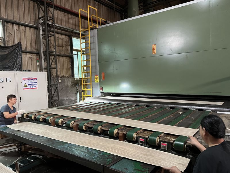 Dongguan Lingfeng Wood Industry Co., Ltd. productielijn van de fabrikant