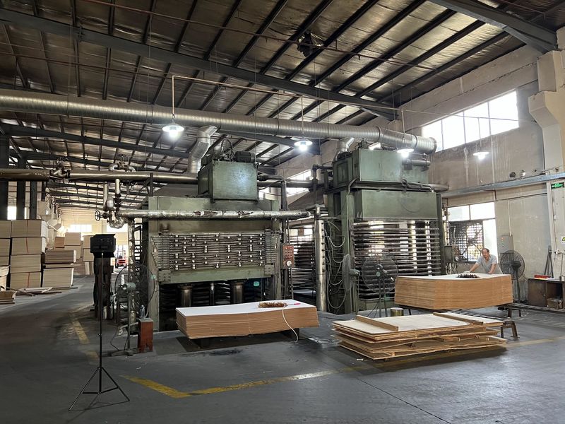 Dongguan Lingfeng Wood Industry Co., Ltd. productielijn van de fabrikant